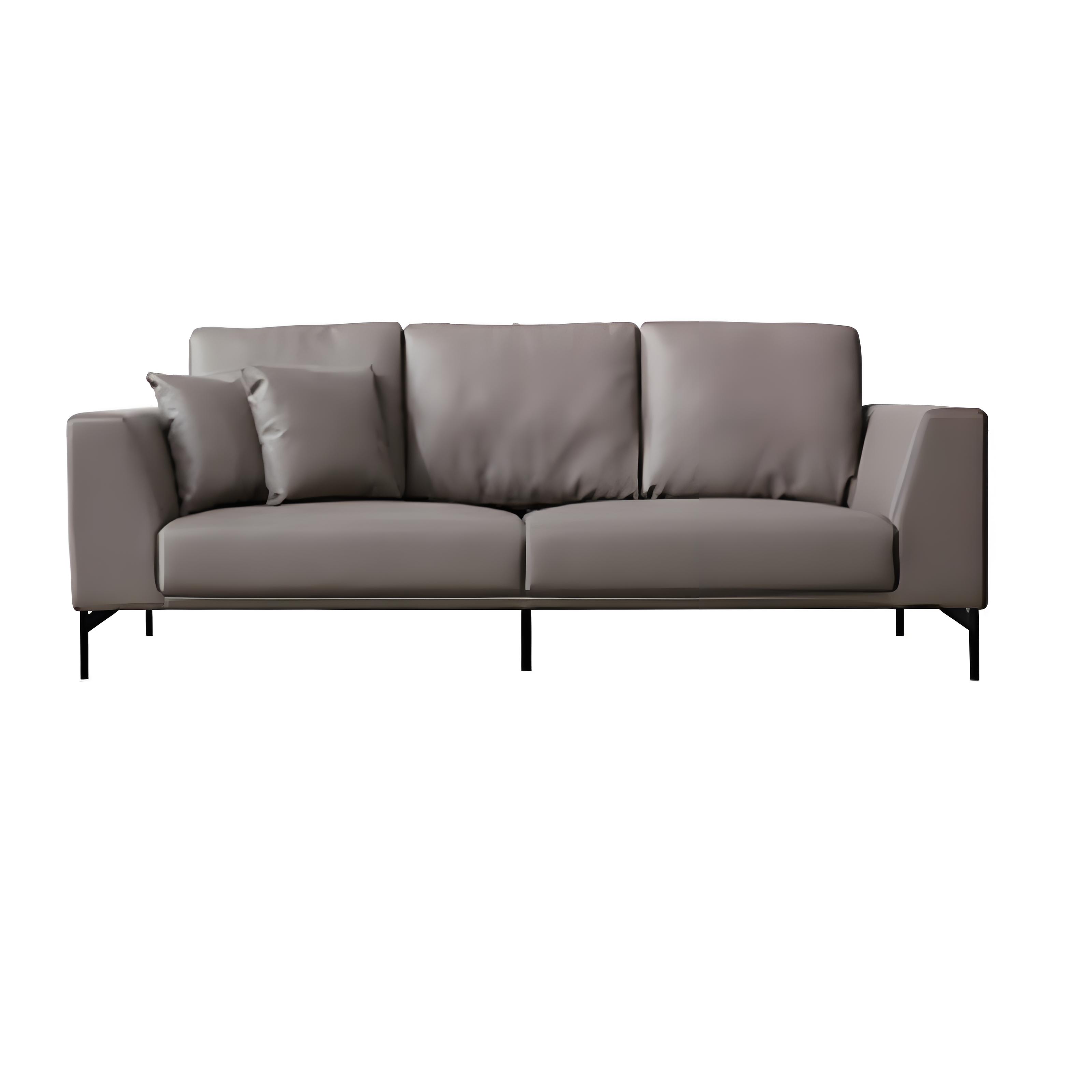 Leather Sofa Modern Hotel Bedroom Furniture High End Hospitality Furniture
