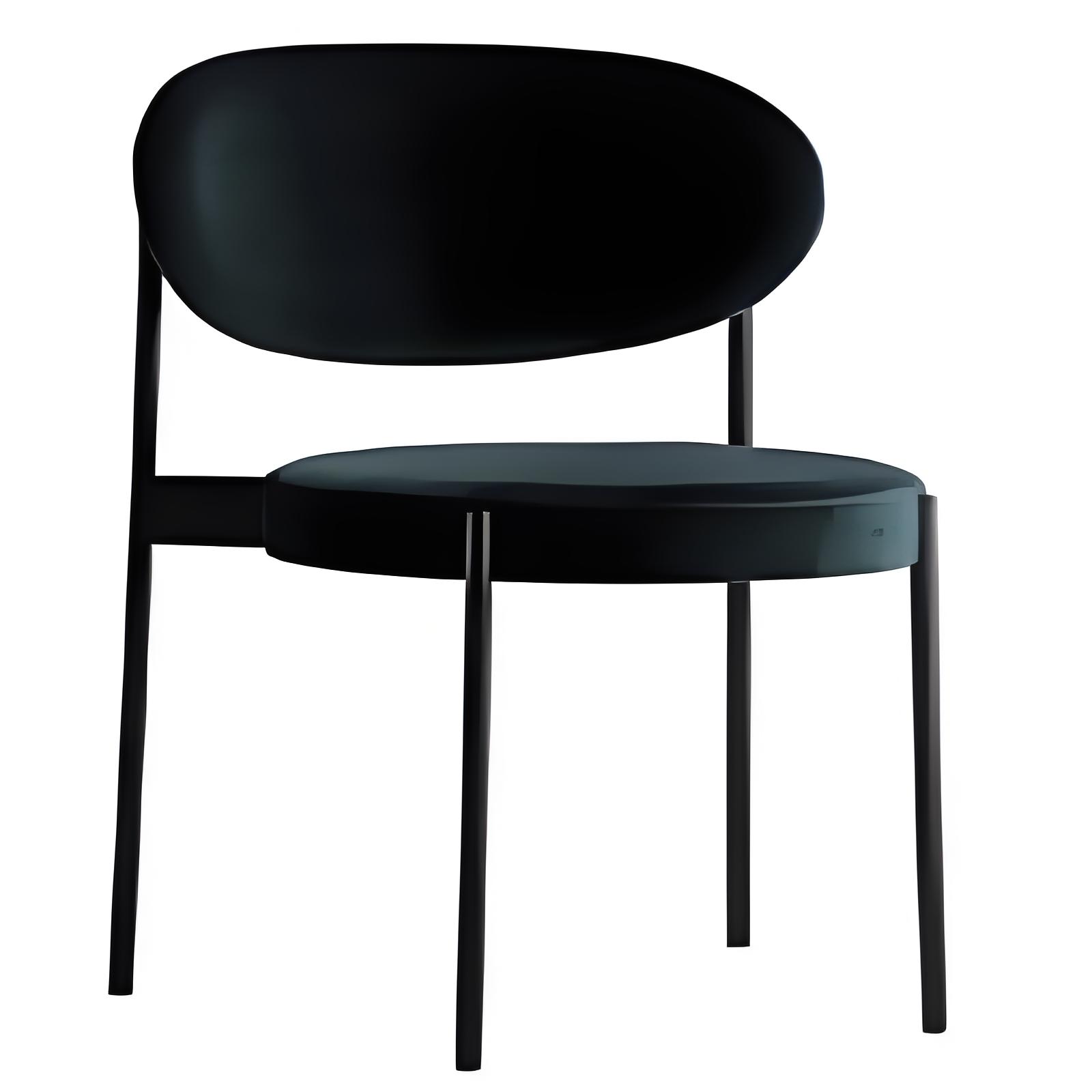 Dining Chair Black Legs Hotel Furniture Contract Furniture Villa Furniture
